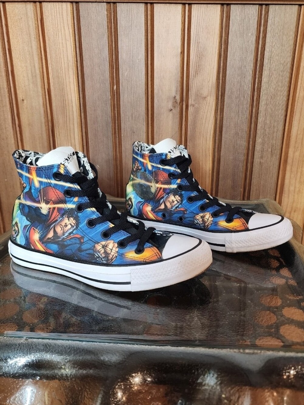 Converse All Star Justice League High-Top Sneakers Mens 5 Womens 7 - Picture 3 of 9